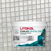 Эпоксидный состав для укладки и затирки мозаики LITOKOL STARLIKE EVO S.800 GRIGIO OSLO 485470003