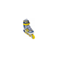 Ролики раздвижные Start Up Style синий/желтый 341506 M (35-38)