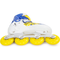 Ролики раздвижные Start Up Style синий/желтый 341506 S (31-34)