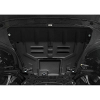 Защита картера и КПП Rival для Kia Seltos FWD/4WD 2020-н.в./Soul III 2019-н.в., 111.2846.1