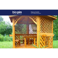 Лазурь для дерева BIO PIN 2241 Wetterschutzlasur Дуб 2 л 22415I101