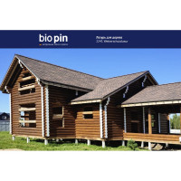 Лазурь для дерева BIO PIN 2241 Wetterschutzlasur в цвете ТЕМНЫЙ ОРЕХ 0,75 л 22411I103