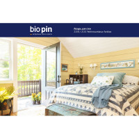 Лазурь для стен BIO PIN 2150 Wohnraumlasur в цвете прозрачный желто-бежевый 0,75 л 21501H101