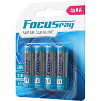 Батарейки Focusray Super ALKALINE LR6 BL4 629158
