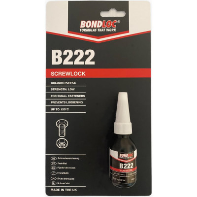 Резьбовой фиксатор Bondloc B222 B222C10ML