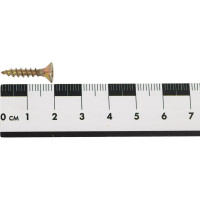 Шурупы ВИРТУОЗ 4х20 потайная головка, желтый цинк 500 шт 280-04604