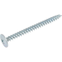 Саморезы ВИРТУОЗ 4,2x51 полусферическая головка с прессшайбой, цинк, острый 100 шт 280-04437
