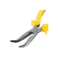 Тонкогубцы РемоКолор изогнутые Normal, 180мм, 34-6-218