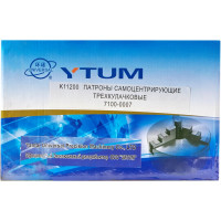 Патрон токарный 7100-0007 K11-200 200 мм, прямые и обратные кулачки YTUM ch20007