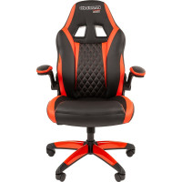 Игровое кресло CHAIRMAN game 15 экопремиум черный/красный н.п. 00-07069667