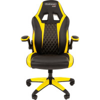 Игровое кресло CHAIRMAN game 15 экопремиум черный/желтый н.п. 00-07069668