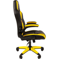 Игровое кресло CHAIRMAN game 15 экопремиум черный/желтый н.п. 00-07069668