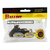 Съедобные искусственные твистеры LUCKY JOHN LJ Pro Series BALLIST 2.0in, цвет S21, 15шт. 140155-S21