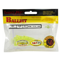 Съедобные искусственные твистеры LUCKY JOHN LJ Pro Series BALLIST 2.0in, цвет 071, 15шт. 140155-071