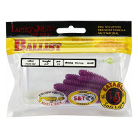 Съедобные искусственные твистеры LUCKY JOHN LJ Pro Series BALLIST 2.5in, цвет S26, 10шт. 140101-S26