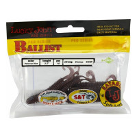 Съедобные искусственные твистеры LUCKY JOHN LJ Pro Series BALLIST 2.5in, цвет S19, 10шт. 140101-S19