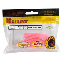Съедобные искусственные твистеры LUCKY JOHN LJ Pro Series BALLIST 2.5in, цвет F05, 10шт. 140101-F05