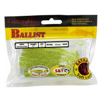 Съедобные искусственные твистеры LUCKY JOHN LJ Pro Series BALLIST 3.3in, цвет S15, 8шт. 140128-S15