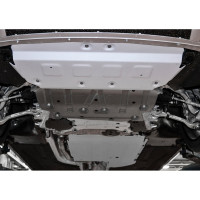 Защита радиатора и КПП Rival для BMW 3 серия VII V - 2.0; 2.0D RWD 2018-н.в., K333.0538.1