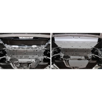 Защита радиатора и КПП Rival для BMW 3 серия VII V - 2.0; 2.0D RWD 2018-н.в., K333.0538.1