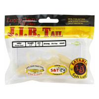 Съедобные искусственные твистеры LUCKY JOHN LJ Pro Series J.I.B TAIL 1.5in, цвет 033, 15шт. 140121-033