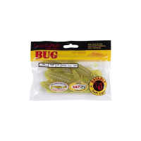 Съедобные искусственные твистеры LUCKY JOHN LJ Pro Series BUG 4.5in, цвет S15, 4шт. 140171-S15