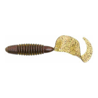 Съедобные искусственные твистеры LUCKY JOHN LJ Pro Series CRUSHER GRUB 3,9in, цвет PA03, 5шт. 140157-PA03