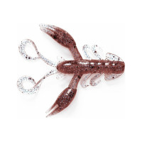 Съедобные искусственные твистеры LUCKY JOHN LJ Pro Series ROCK CRAW 2.8in, цвет S19, 6шт. 140117-S19