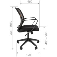 Компьютерное кресло CHAIRMAN 698 TW-04 серый 00-07058333