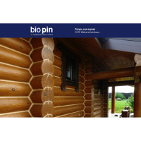 Лазурь для дерева BIO PIN 2241 Wetterschutzlasur в цвете ТЕМНЫЙ ОРЕХ 0,75 л 22411I103