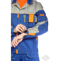 Костюм СОЮЗСПЕЦОДЕЖДА Профессионал-2 василек/светло-серый, р. 48-50, рост 182-188 1960008002040