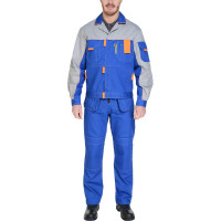 Костюм СОЮЗСПЕЦОДЕЖДА Профессионал-2 василек/светло-серый, р. 48-50, рост 182-188 1960008002040
