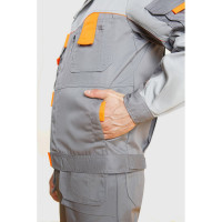 Костюм СОЮЗСПЕЦОДЕЖДА Профессионал-2, темно-серый/светло-серый, р. 52-54, рост 182-188 1960008001067