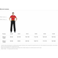 Мужской костюм СОЮЗСПЕЦОДЕЖДА MARS темно-синий/красный, р. 48-50, рост 170-176 2000000097039