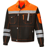 Костюм СОЮЗСПЕЦОДЕЖДА Профессионал-2 СОП черный/оранжевый, р. 64-66, рост 182-188 2000000095608