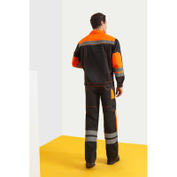 Костюм СОЮЗСПЕЦОДЕЖДА Профессионал-2 СОП черный/оранжевый, р. 64-66, рост 182-188 2000000095608