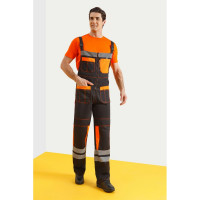 Костюм СОЮЗСПЕЦОДЕЖДА Профессионал-2 СОП черный/оранжевый, р. 64-66, рост 182-188 2000000095608