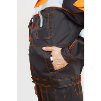 Костюм СОЮЗСПЕЦОДЕЖДА Профессионал-2 СОП черный/оранжевый, р. 64-66, рост 182-188 2000000095608