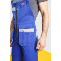 Полукомбинезон СОЮЗСПЕЦОДЕЖДА Профессионал-2, васильковый/светло-серый, р. 48-50, рост 170-176 2000000044590