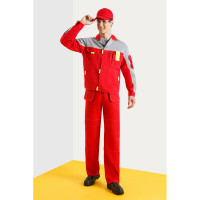 Костюм СОЮЗСПЕЦОДЕЖДА Профессионал-2 красный/светло-серый, р. 48-50, рост 182-188 1960008004044