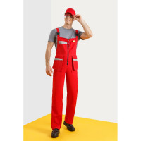 Костюм СОЮЗСПЕЦОДЕЖДА Профессионал-2 красный/светло-серый, р. 48-50, рост 182-188 1960008004044