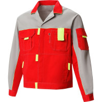 Костюм СОЮЗСПЕЦОДЕЖДА Профессионал-2 красный/светло-серый, р. 52-54, рост 182-188 1960008004068