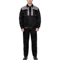 Мужской костюм СОЮЗСПЕЦОДЕЖДА MARS черный/светло-серый, р. 52-54, рост 170-176 2000000096940