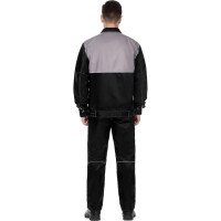 Мужской костюм СОЮЗСПЕЦОДЕЖДА MARS черный/светло-серый, р. 52-54, рост 170-176 2000000096940