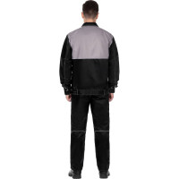 Мужской костюм СОЮЗСПЕЦОДЕЖДА MARS черный/светло-серый, р. 44-46, рост 170-176 2000000096841