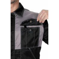 Мужской костюм СОЮЗСПЕЦОДЕЖДА MARS черный/светло-серый, р. 44-46, рост 170-176 2000000096841