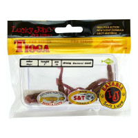 Съедобные искусственные виброхвосты LUCKY JOHN LJ Pro Series TIOGA 2.0in, цвет S14, 10шт. 140102-S14