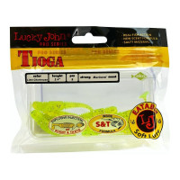 Съедобные искусственные виброхвосты LUCKY JOHN LJ Pro Series TIOGA 2.4in, цвет 071, 9шт. 140119-071