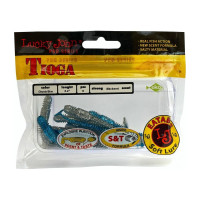 Съедобные искусственные виброхвосты LUCKY JOHN LJ Pro Series TIOGA 2.4in, цвет T05, 9шт. 140119-T05