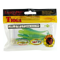 Съедобные искусственные виброхвосты LUCKY JOHN LJ Pro Series TIOGA 2.9in, цвет T57, 7шт. 140103-T57